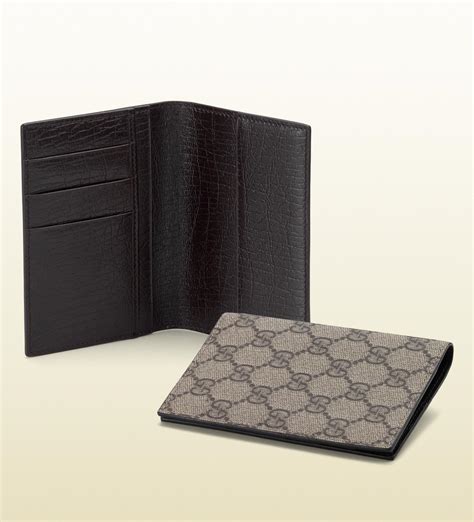 gucci passport holder men.